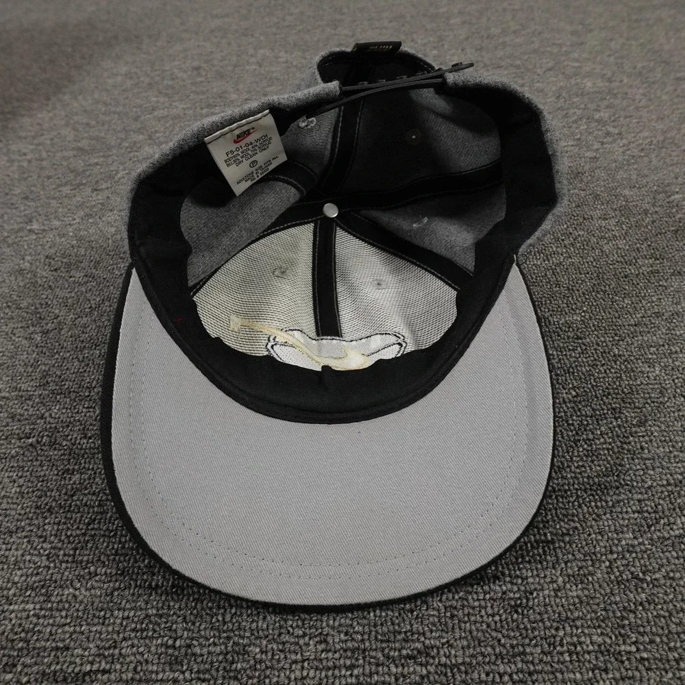 Vintage Colorado Buffaloes Hat Cap Snap One Size Gray NCAA Football Nike 90s